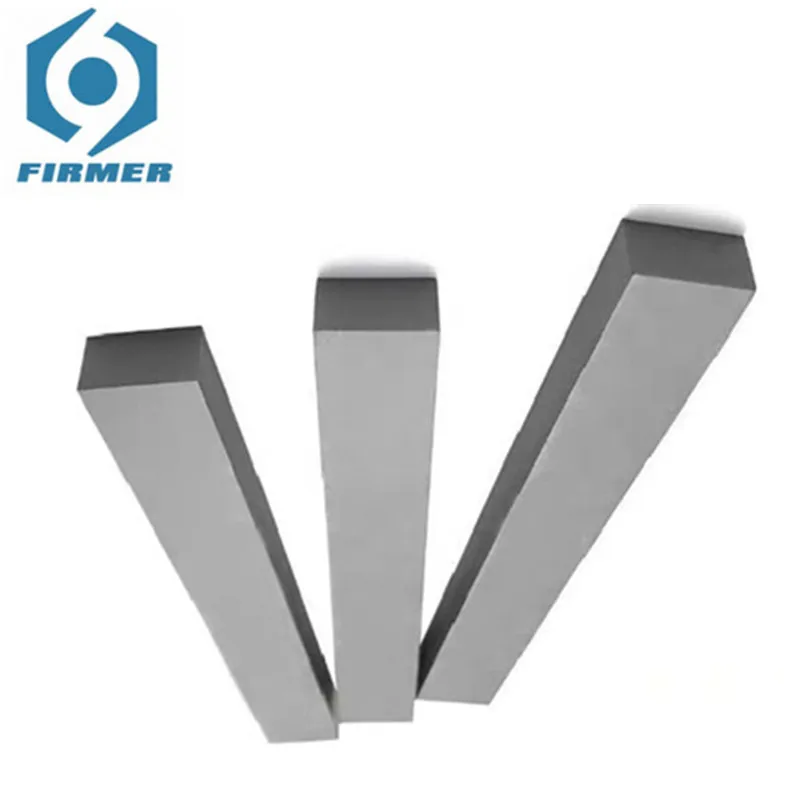 12mm Thicknesses 200mm Length YG8 YG6 Tungsten Carbide Steel Bar Cemented Carbide Alloy Mold Flat Plate Blanks Stripe