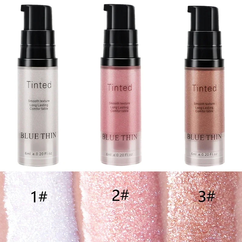 Highlighters Makeup Face Liquid Foundation Lip Brighten Eye Contour Powder Highlight Cosmetic Long Lasting Oil Control TSLM1