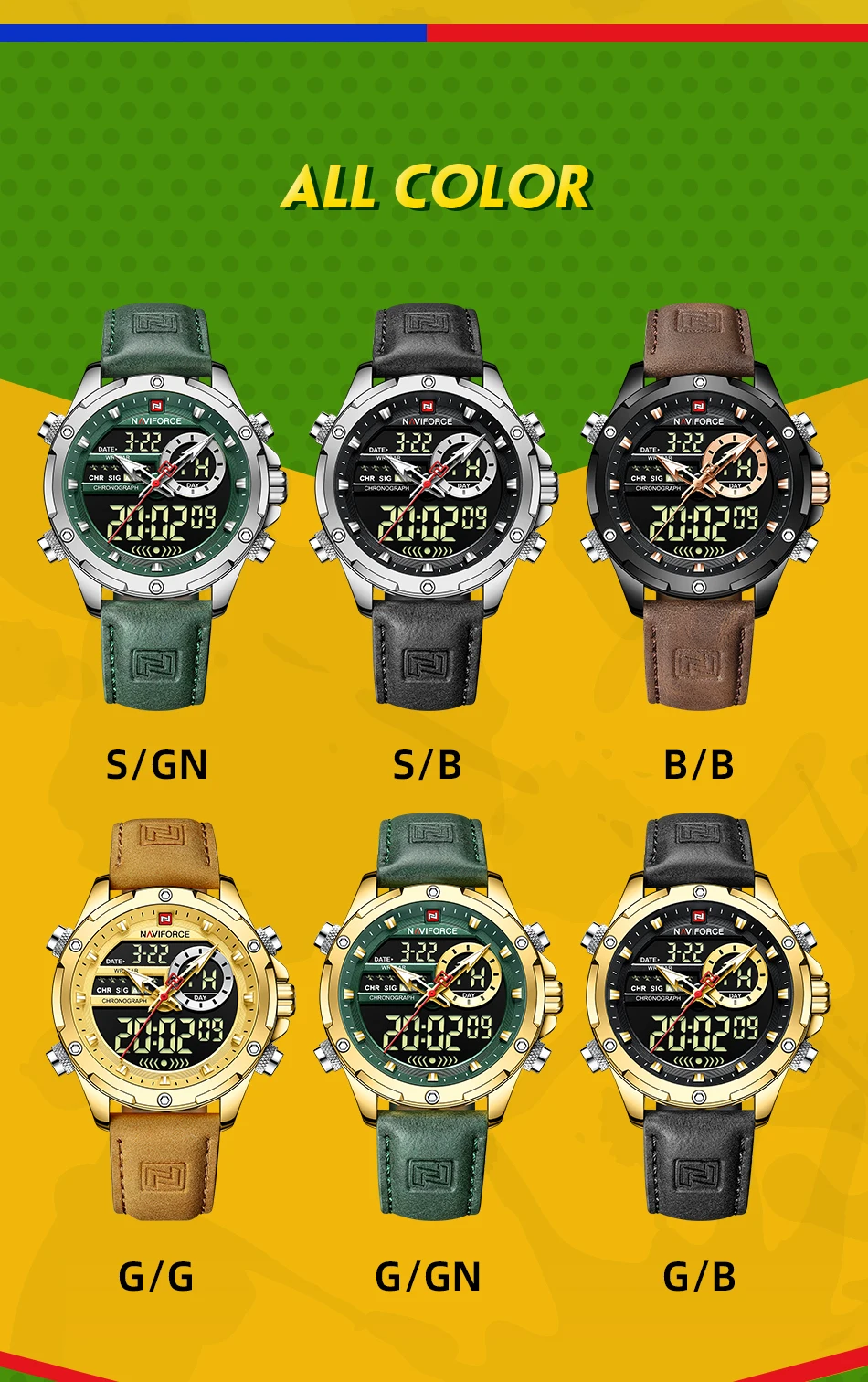 2022 nuovo NAVIFORCE Design orologio da polso digitale LCD da uomo orologio di moda di lusso per uomo orologio impermeabile luminoso Relogio