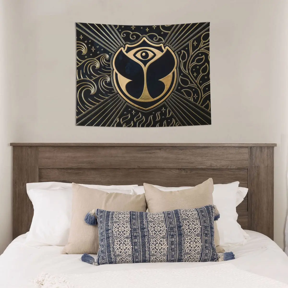 Tomorrowland Tapestries for Bedroom Dorm Belgian Electronic Dance Music Festival Hippie Wall Hanging Tapestry Home Decoration