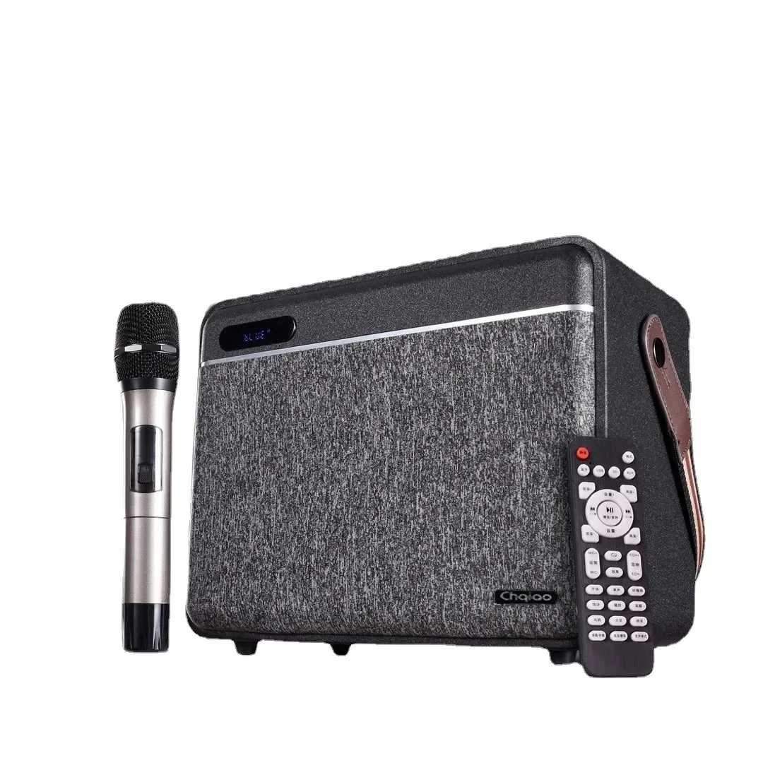 

ChqiaoCH600 Portable High-Power 100W RGB LED Lighting Battery Speaker For Outdoor Mobile KTV And Square Dance Audio