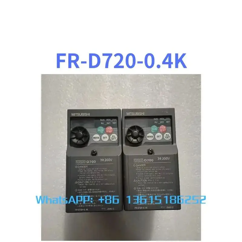 

FR-D720-0.4K б/у инвертор 0,4 кВт Функция проверки ОК