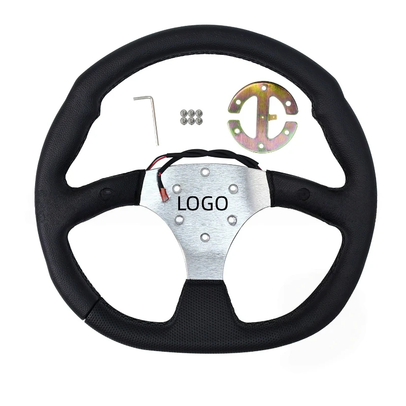 Car Modification 14 Inch (350MM) Universal Steering Wheel Fits Multiple Models Enhance Handling Practical Mod Part