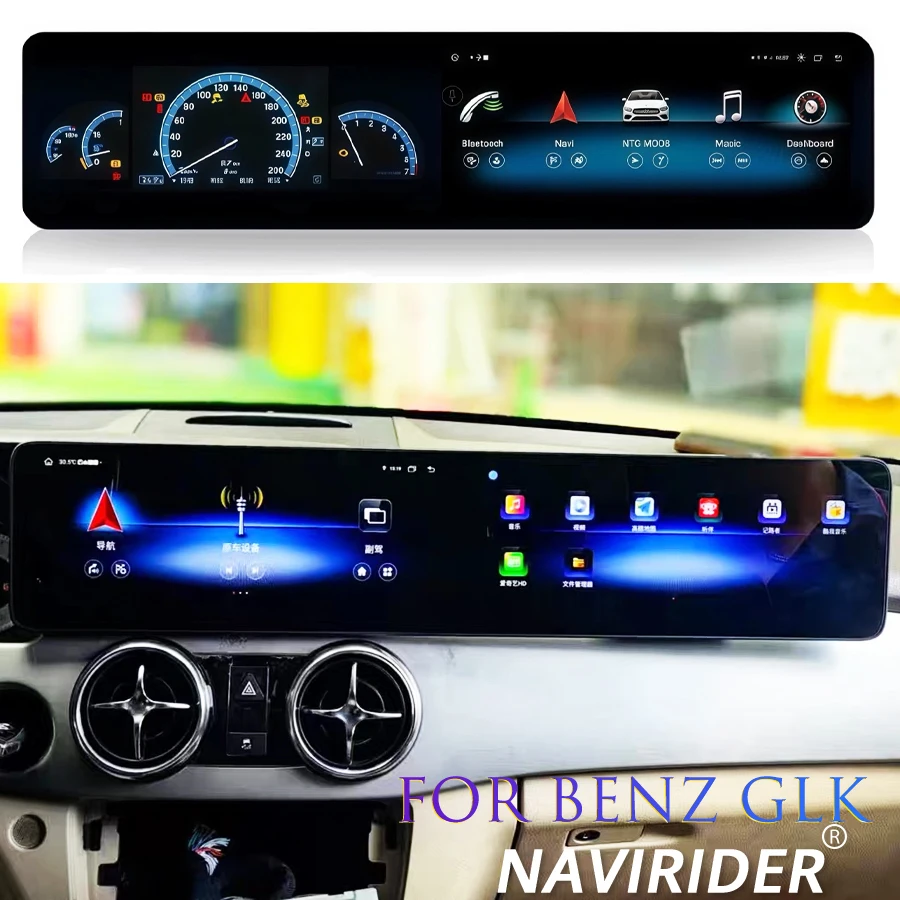 

Мультимедийный видеоплеер Android с CarPlay для Mercedes-Benz GLK GLK200 GLK260 GLK300 GLK350 X204 2013-2015 NTG4.5 NTG5.0 (левый/правый руль) автомобильное радио