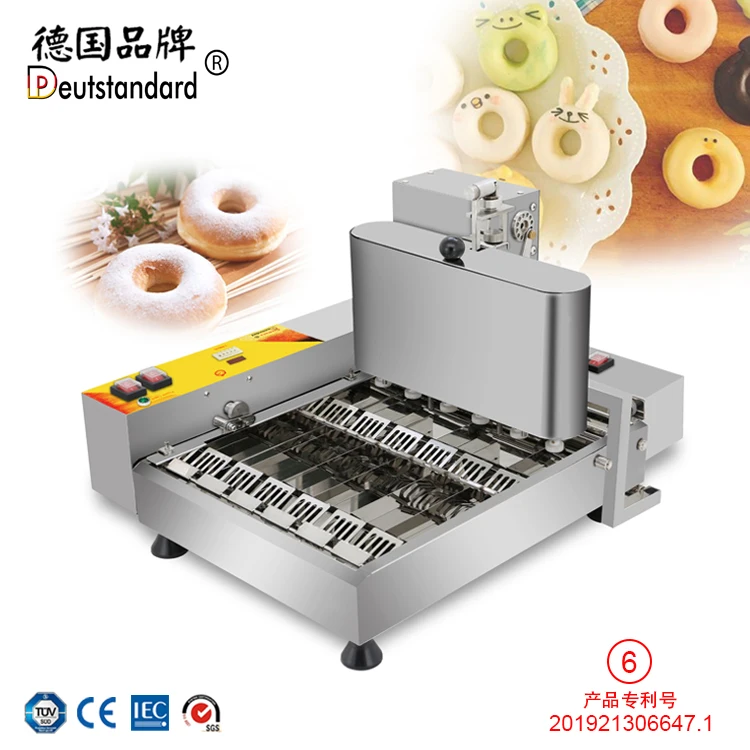 Intelligent automatic donut bread machine western pastry Internet celebrity snack equipment fryer factory direct sales np2