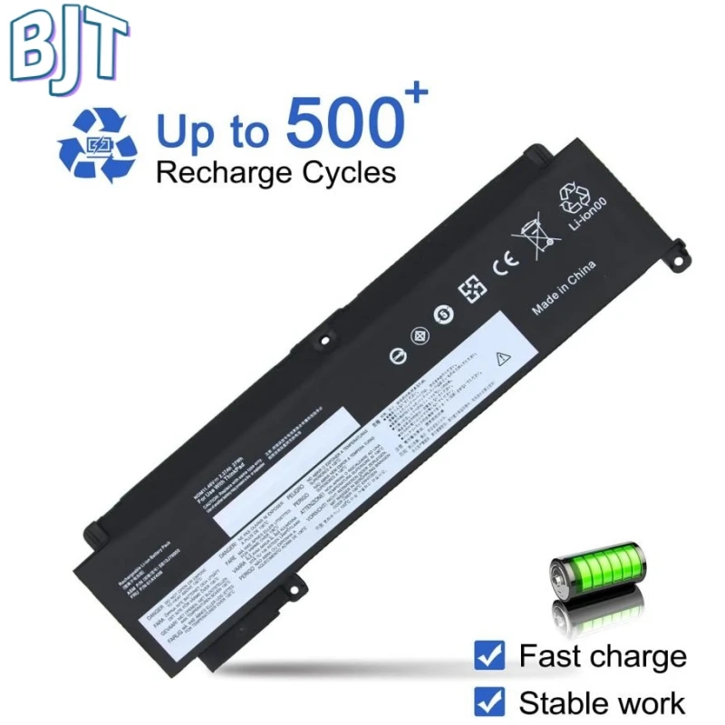 

11.46V 27Wh 2274mAh 3Cell 01AV406 Laptop Battery for Lenovo ThinkPad T460S T470S Series 00HW025 00HW024 01AV462 01AV405 01AV407