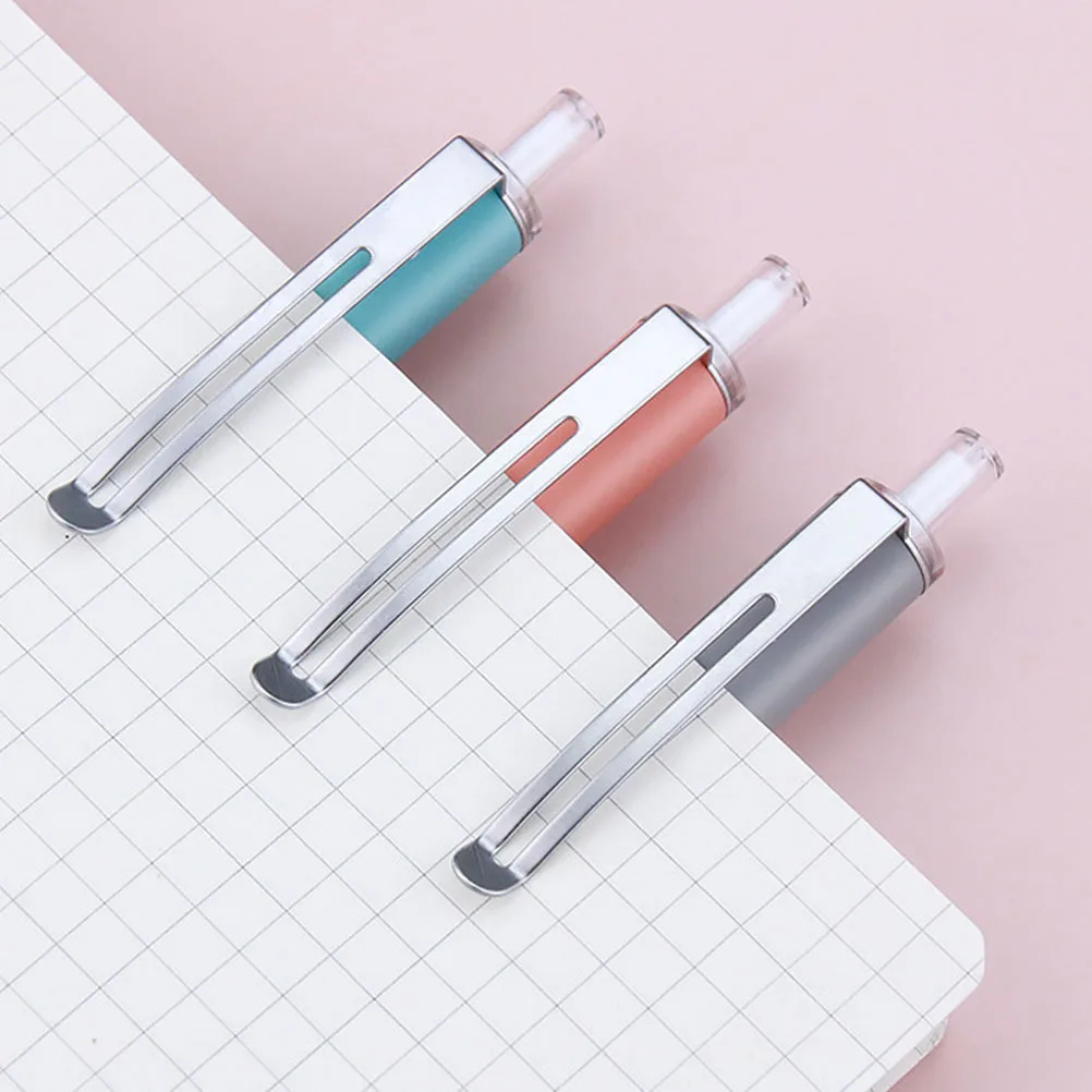 

6pcs Retractable Ballpoint Pens Portable Multi-Function Writing Pens For School Office Daily Use Adorable Writing Accessories