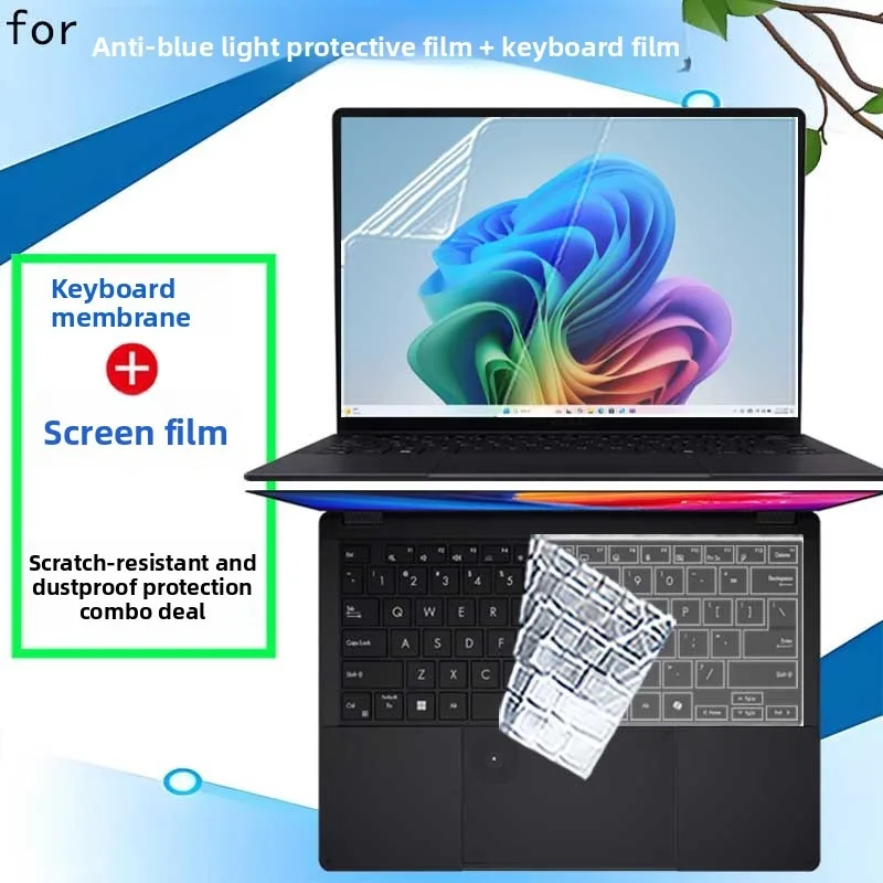 2026 para ASUS ProArt PX13 HN7306, película protectora para pantalla de portátil, película protectora para teclado, película protectora transparente antideslumbrante y antiazul