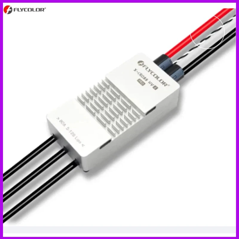 

Flycolor X-CROSS HV 3 PRO 80A 200A ESC 5-12S BLHeli-32 Dshot Proshot 64 МГц ARM 32-битный контроллер скорости для RC FPV Racing Drone
