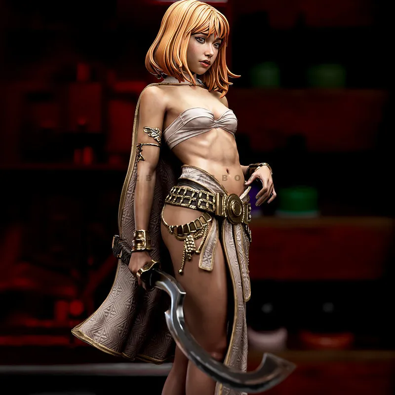 Figurine modèle en résine 38mm 50mm 75mm, beautés égyptiennes Gk, Micro Miniature, modèle blanc imprimé en 3d, jouet, Kit non assemblé et non peint