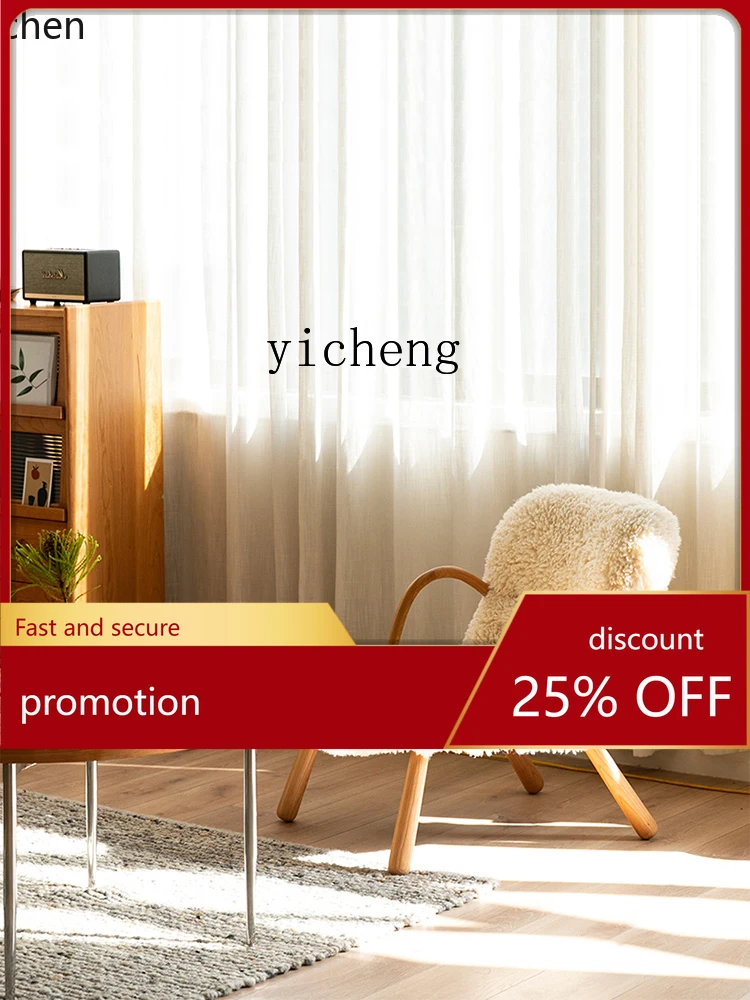 

YFY Single-Seat Sofa Chair Solid Wood Small Recliner Home Living Room Balcony Lazy Leisure Chair