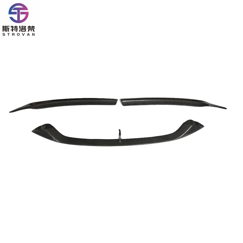 

STLF RZA Style Real Carbon Fiber Front Bumper Chin Lip Splitter Spoiler for Ferraris F12 Berlinetta 2013 - 2017