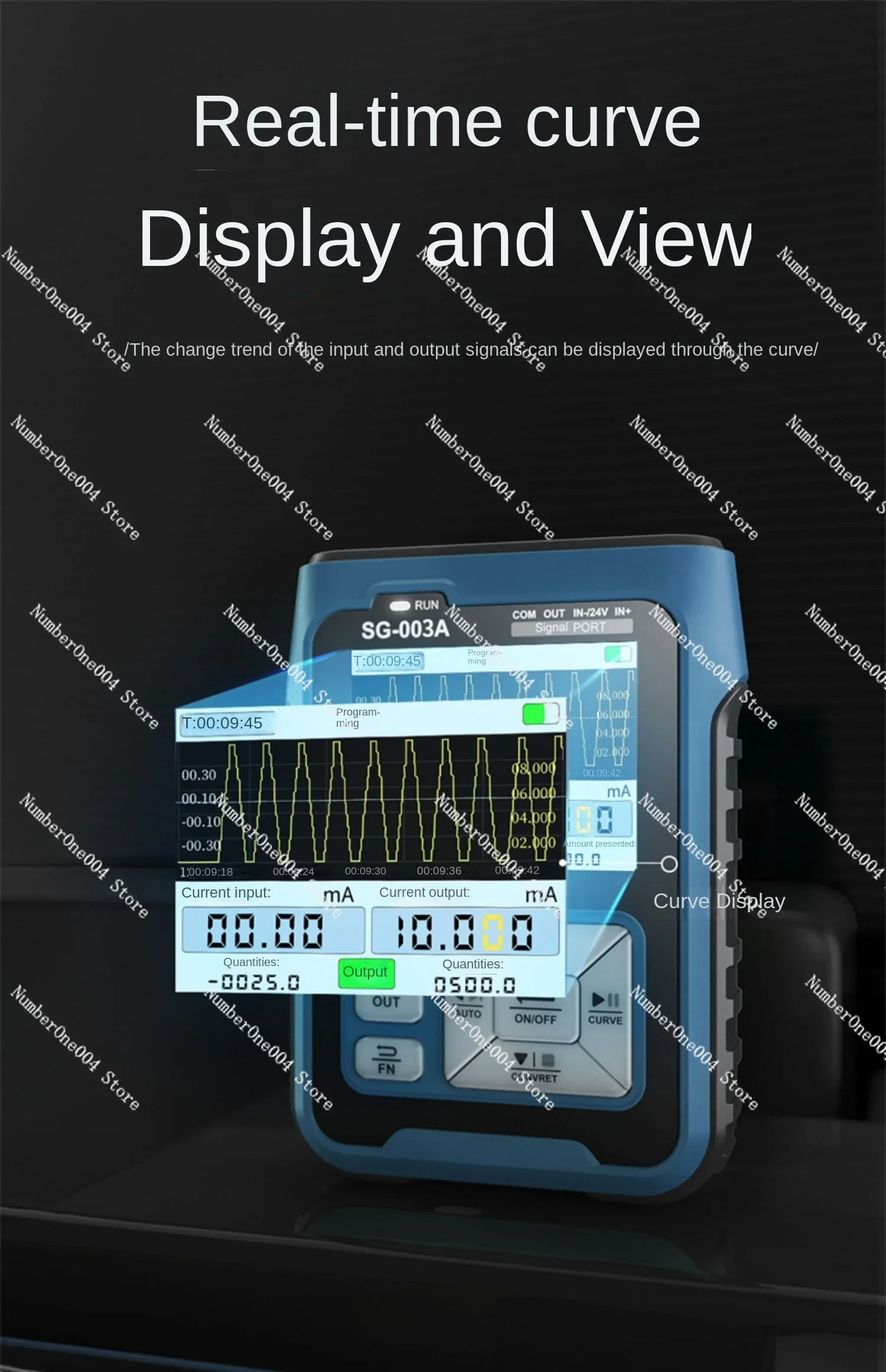 SG-003 Multifunctional PWM Signal Generator 4-20ma Voltage and Current Analog Process Calibrator