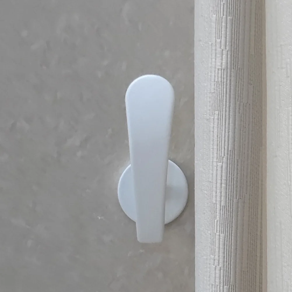 

2 шт. крючок для оконных штор из цинкового сплава, простая структура, не требующая сложности установки, крючок для штор нейтрального вида