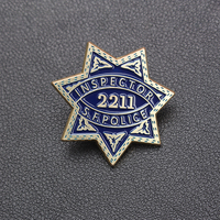 Movie Inspector 2211 SF Fan Badge Brooch Gift Jewelry
