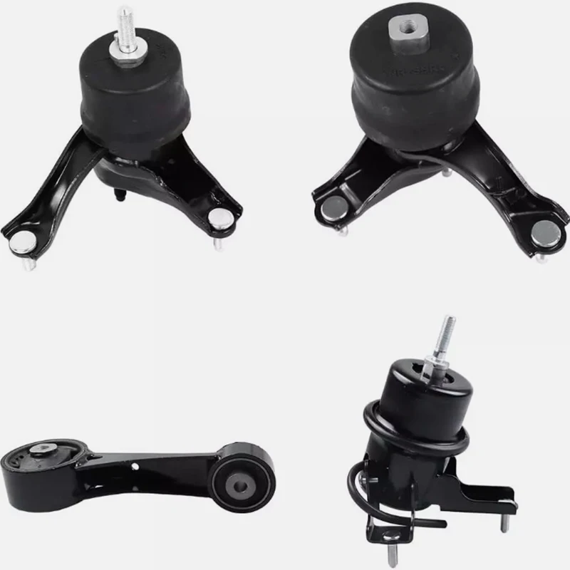 Conjunto de montagem de motor 4 unidades para Toyota Sienna V6 3.5L AWD 2011-2014 12372-0H110 12372-28200 12372-28190 12372-0P010