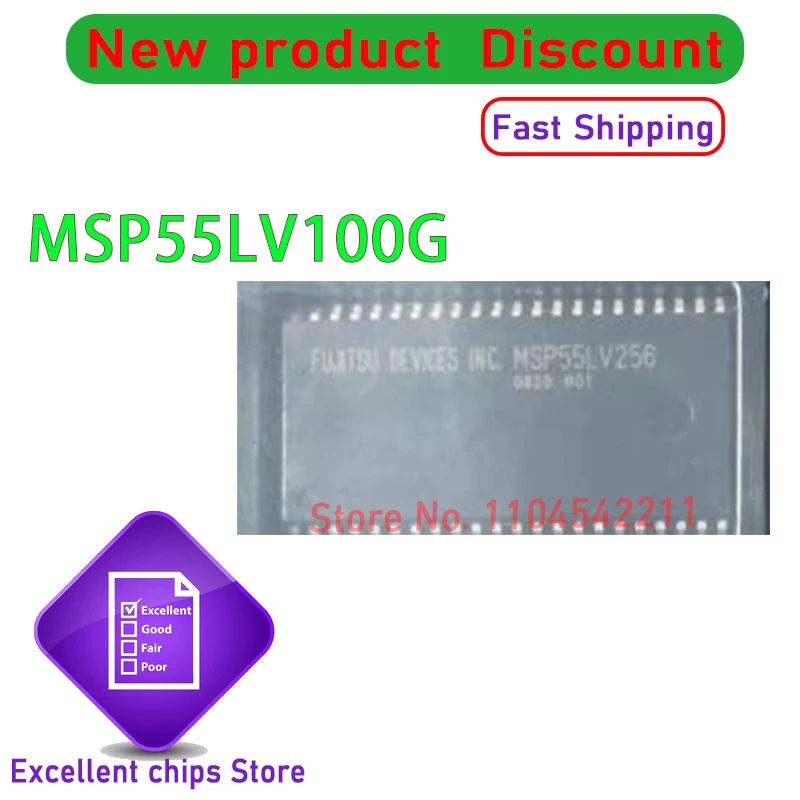 

5PCS/LOT MSP55LV100G BGA MSP55LV100 New original
