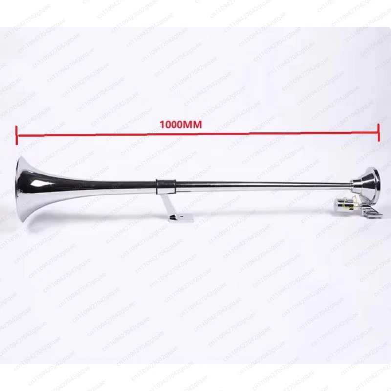 1000/1200Mm Round Mouth Single Tube Electrically Controlled Gas Horn Truck Train Super Loud Siren Horn view 4