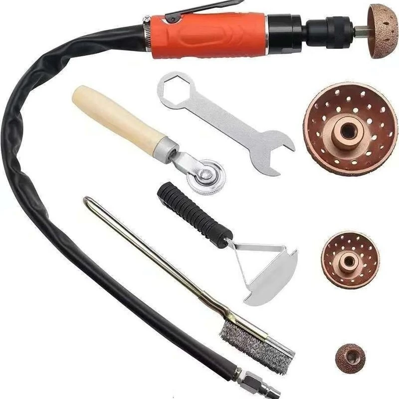 WORTHOWN-Low Speed Sanding Machine Rotary Burr For Pneumatic Grinder Tire Repair Tool For Patching Grinding Maintenance Custom