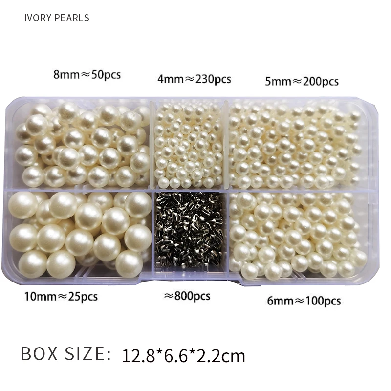 Handmade Beading Machine Pearl Inlay Machine with Round Pearl Beads Rivet Studs for Hats Shoes Clothes Bags Skirts