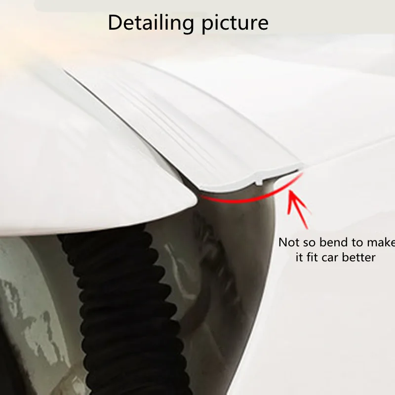 غطاء صندوق السيارة الفجوة حشو شريط لاصق العالمي المطاط جذع تسرب قطاع مكافحة الغبار مقاوم للماء اكسسوارات لسيارات الدفع الرباعي هاتشباك