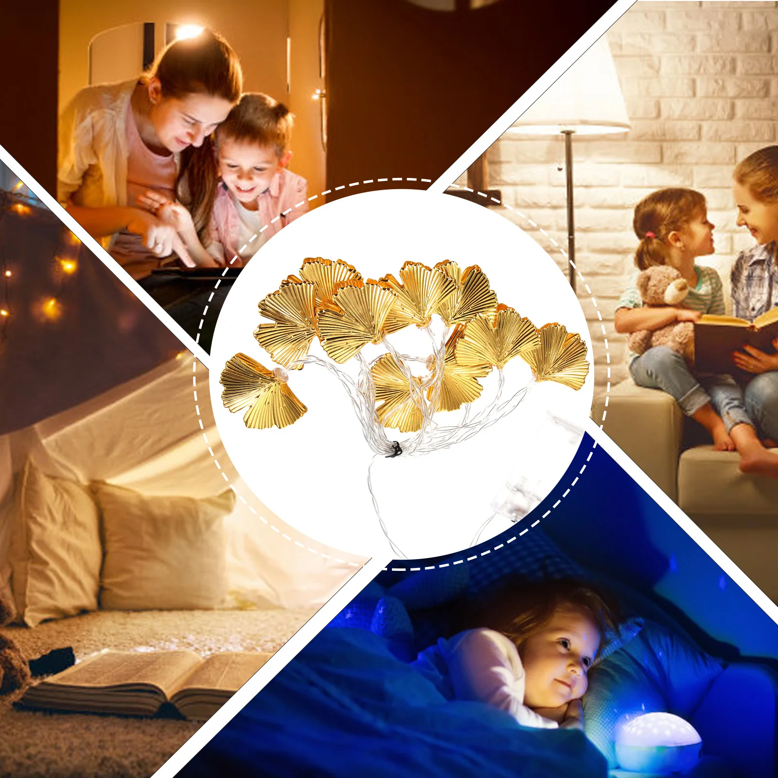 1 سلسلة ضوء قلادة الإضاءة الدافئة للمنزل حفلة مهرجان حديقة داخلي مهرجان ضوء قلادة الديكور في الهواء الطلق