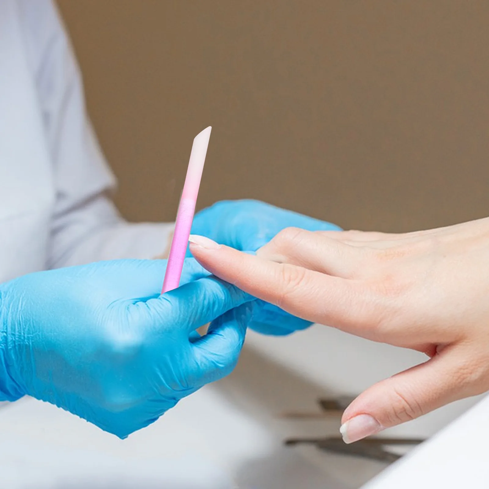 Lime à ongles en verre poli, outil de manucure, efficacité améliorée, façonnage du sable, polissage, idéal pour les ongles, 2 pièces