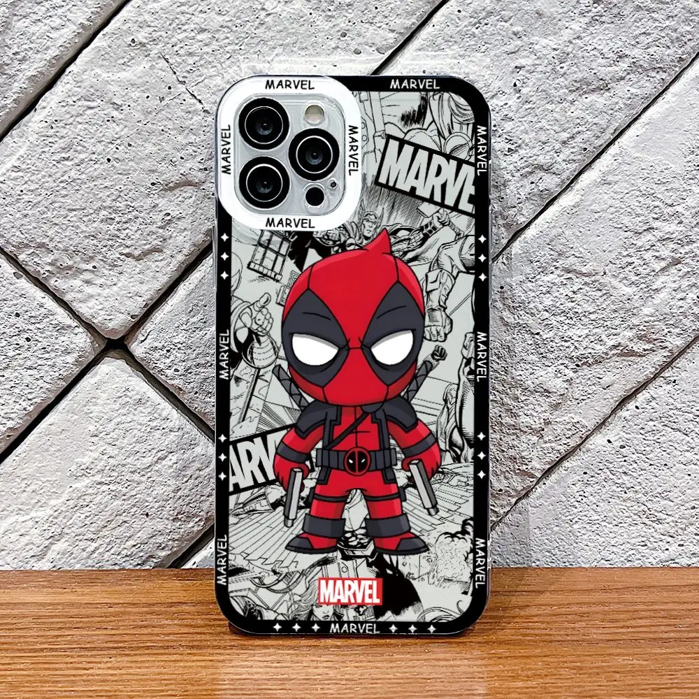 Marvel Venom Deadpool Groot Phone Case for Oppo Reno12 Reno11 Reno10 Reno8 T Z F Reno 12 11 10 8 7 6 5 Pro 4G 5G Border Cover