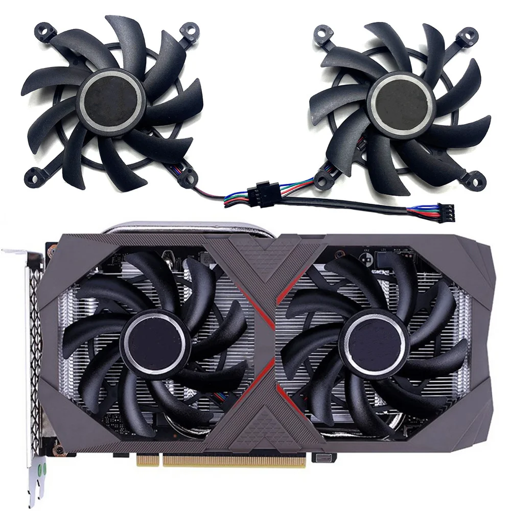

2PCS Brand New Replacement Video Card Cooling Fans 85MM For CMP 30HX GPU Graphics Card Cooler