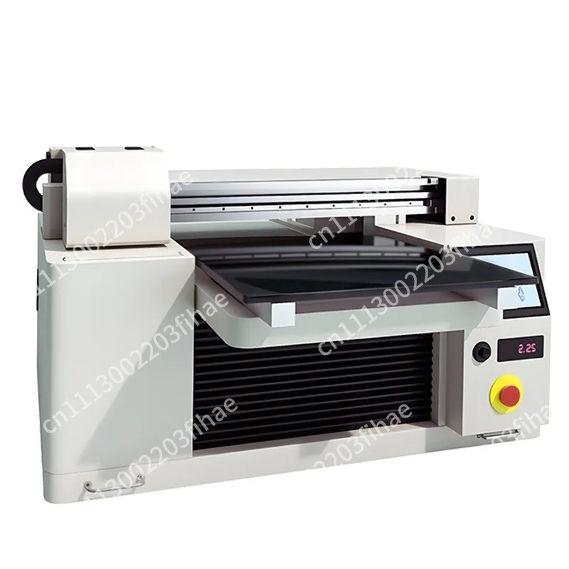 Printer Small mobile phone case Plastic acrylic metal wood plate Leather relief varnish printing machine