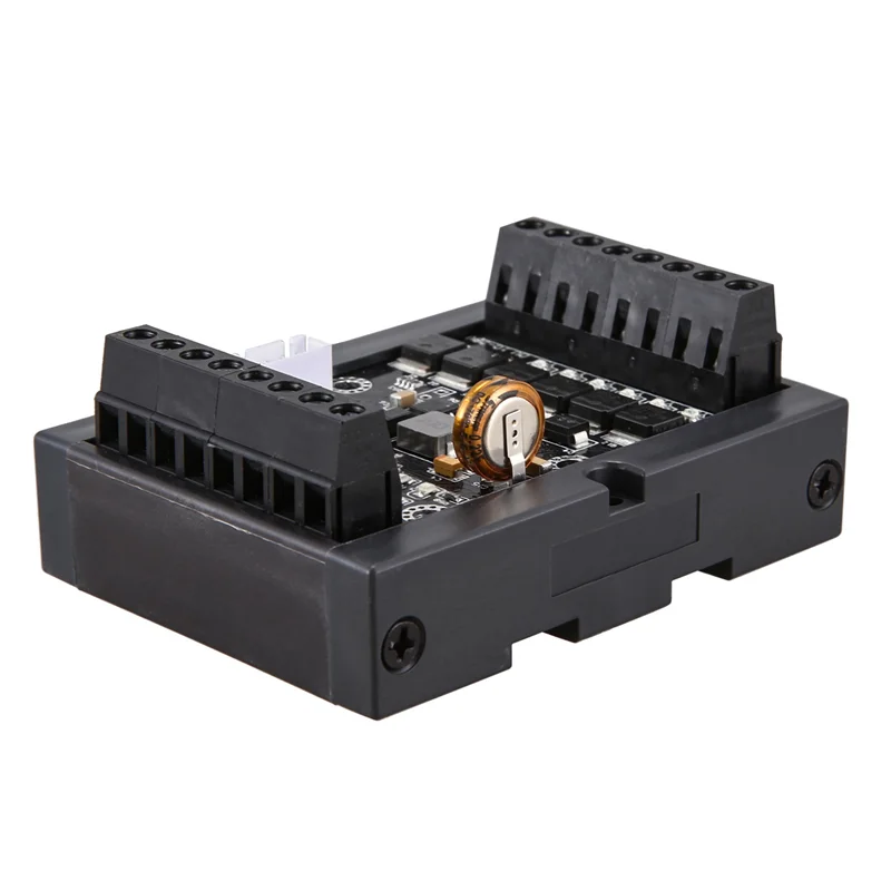 6X PLC Programmable Logic Controller DC 10-28V PLC Regulator FX1N-14MT Industrial Control Board-Tvdae