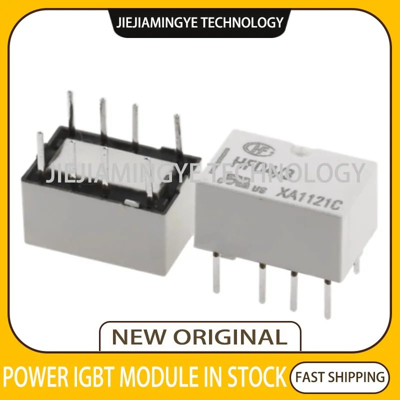 Brand new original HFD4-3-SR HFD4/3 3V direct insertion 8-pin 2A two sets of conversion signal relays DIP SMD