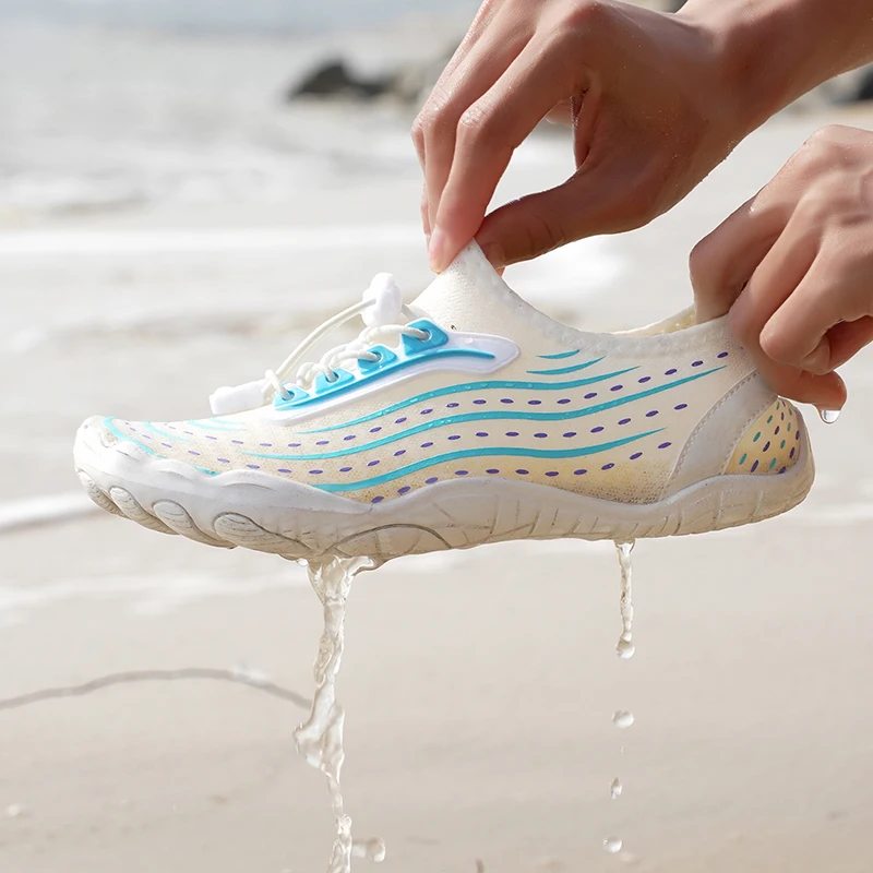 Men Women Quick-Dry Water Socks Water Shoes, Foldable Portable Beach Socks Beach Shoes, Non-Slip Wear-Resistant, Comfortable
