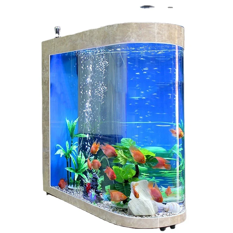 

Transparent Large Eco-Friendly Glass Acrylic Aquarium Table Fish Tank for Sale