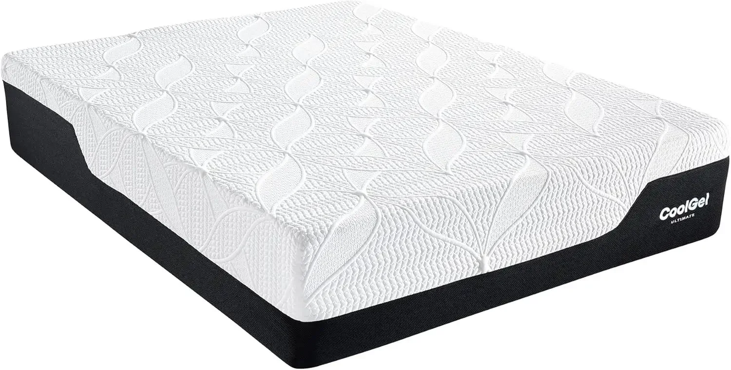 Memory Foam 14-Inch Mattress with Bonus Pillow, CertiPUR-US Certified, Mattress in a Box, Twin, White