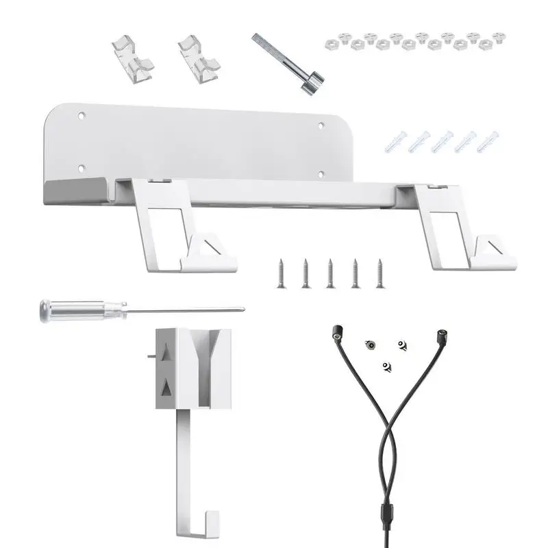 Controlador de jogo Wall Mount Shelf, PS5 Host Stand, Handle Headset Storage Rack, Joystick Holder Brackets, PS5 Acessórios