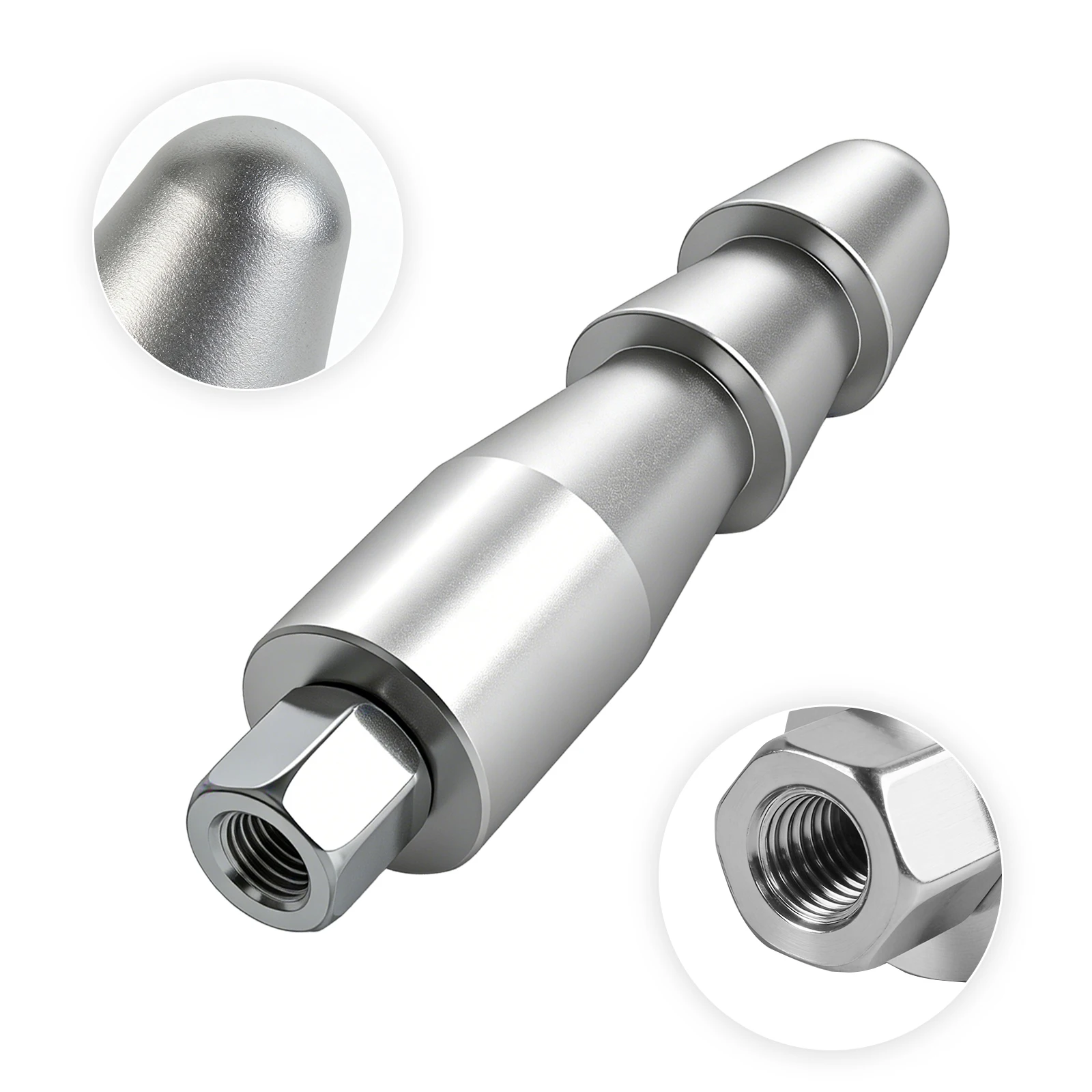 

M8 Thread Linear Actuator Connecting Rod All Metal Reciprocating Motor Telescopic Extension Rod Accessory
