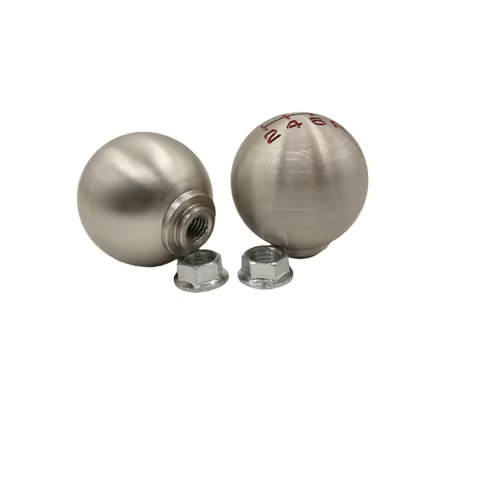 Aluminum 5/6 Speed JDM Ball Shape Shift Gear Knob M10*1.5 For Honda Fit Civic City FD2 FN2 EP3 TYPE R DC2 DC5 AP1 AP2 S2000 F20C