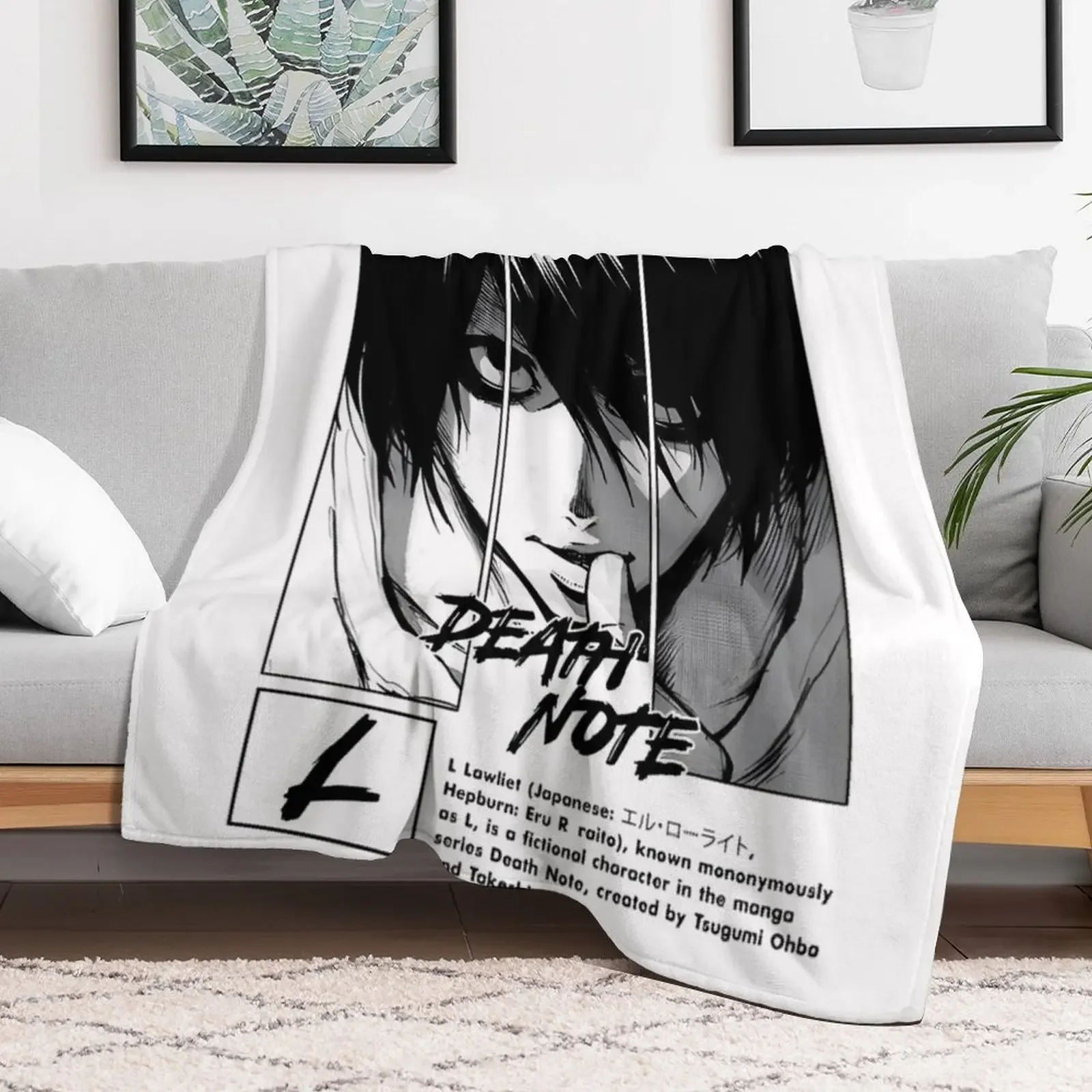 the smartest Throw Blanket Custom bed plaid manga Blankets