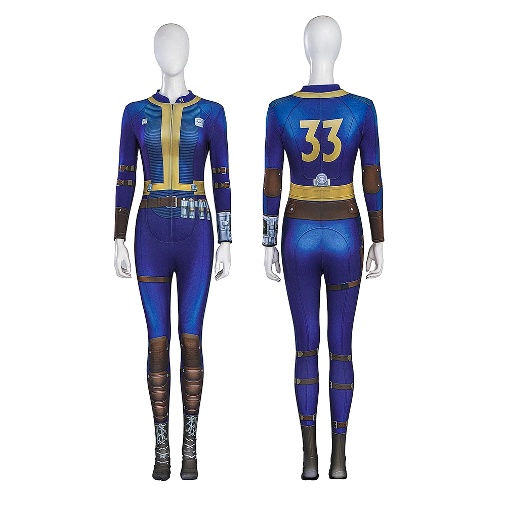 Halloween Party Cosplay Costume Movie Radiation Cosplay Costume For Girls 3D Printed Zentai Sexy Tight Jumpsuit