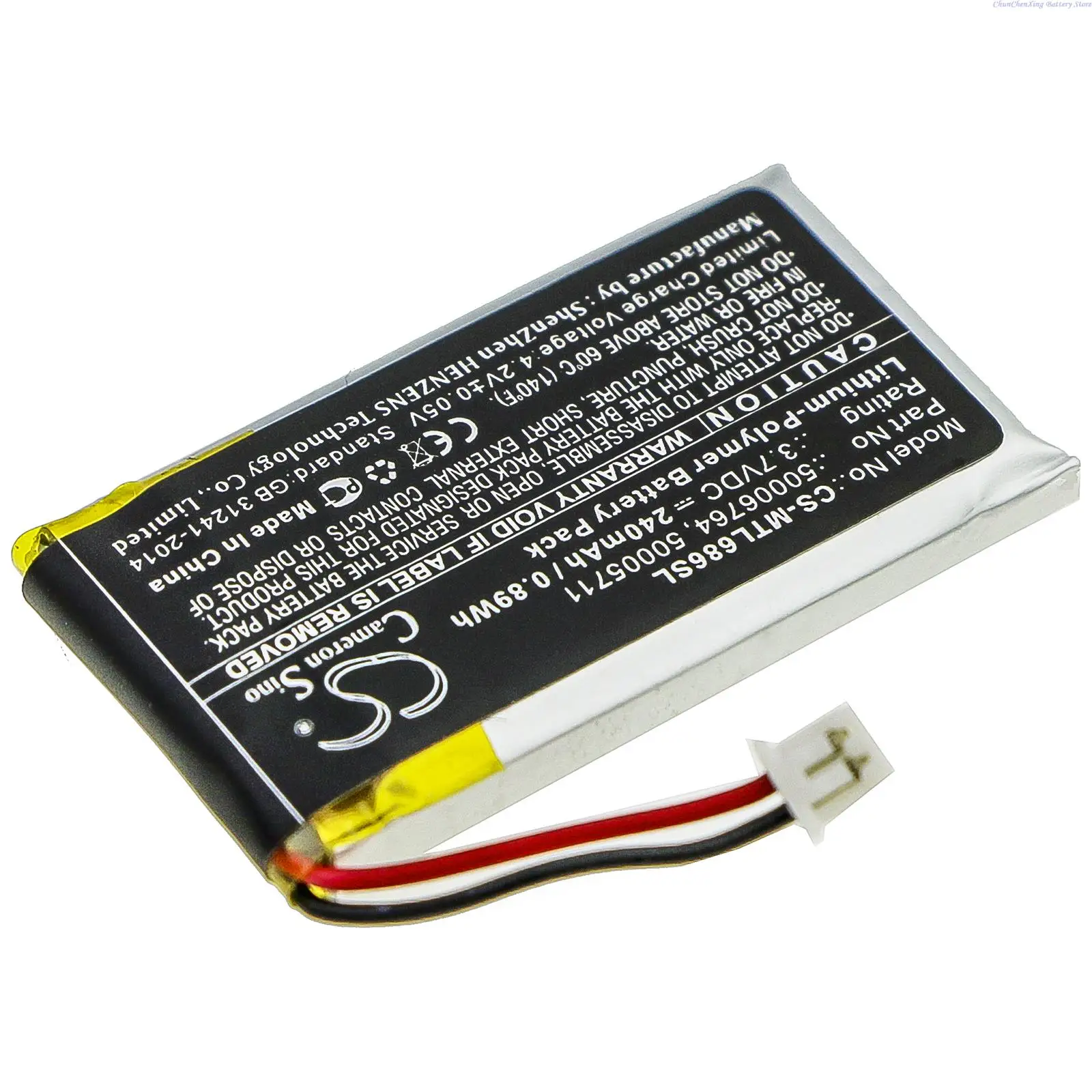 100% batería NEW240mAh para Mitel 6865i, 6863i, 6865, 6867i, 6869, 6869i, 6905, 6900, 6910, 6920, 6930, 6940
