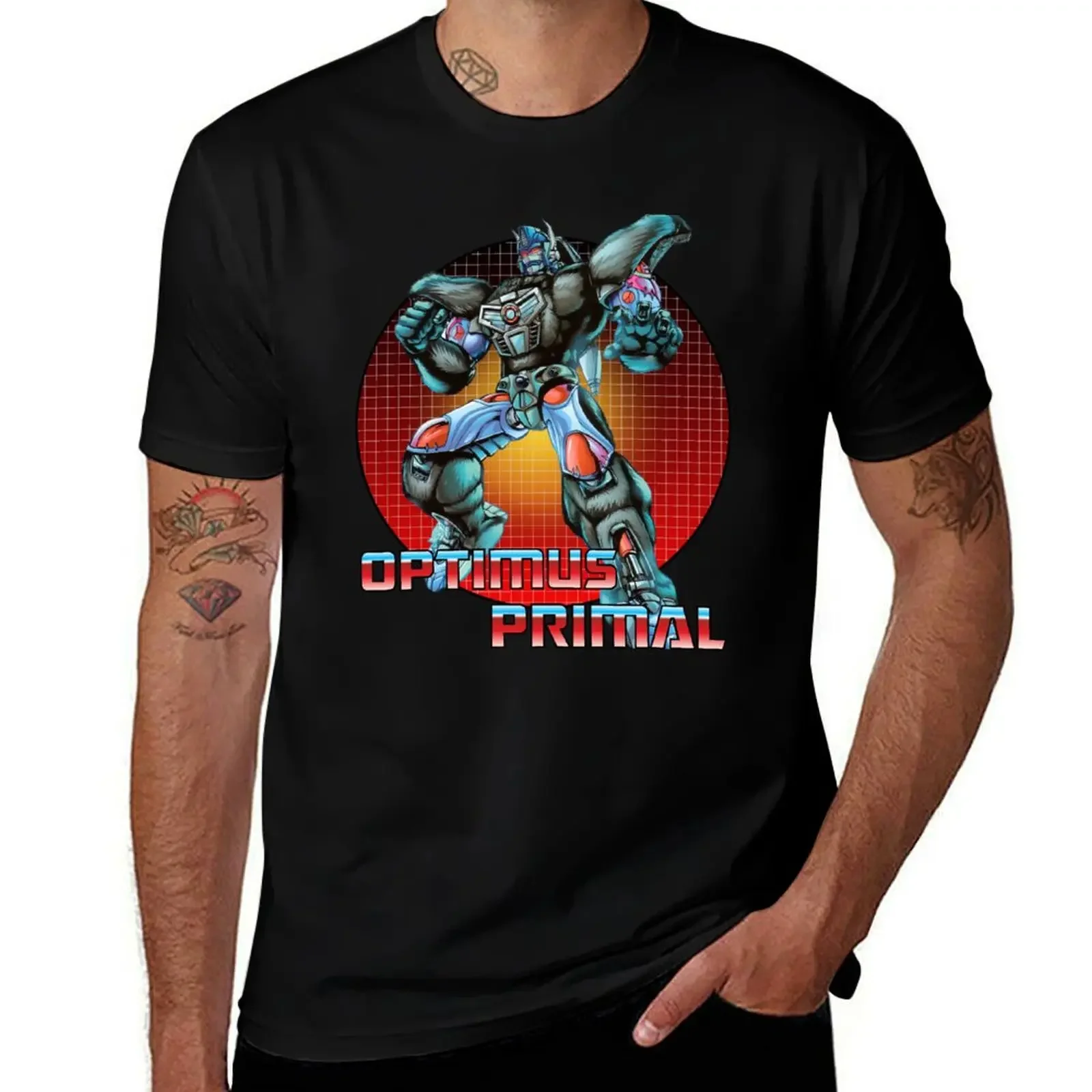 Optimus Primal Maximals Transformer G1 T-Shirt shirts graphic tee plus size tops mens graphic t-shirts funny