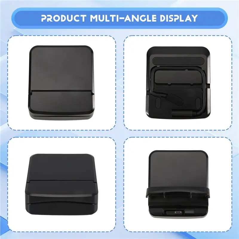 Super Deal -8 In 1 USB C HUB Docking Station Phone Stand Dex Pad Station USB C To -Compatible Dock Power Kit For Mac