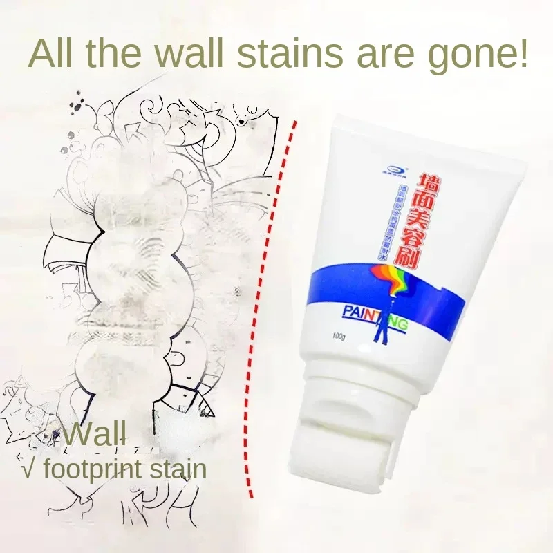 Wall Treatments Small Roller Brush Graffiti Cover Wall Renovation Latex Paint Color Wall Valid Repair Mouldproof Quick-Drying