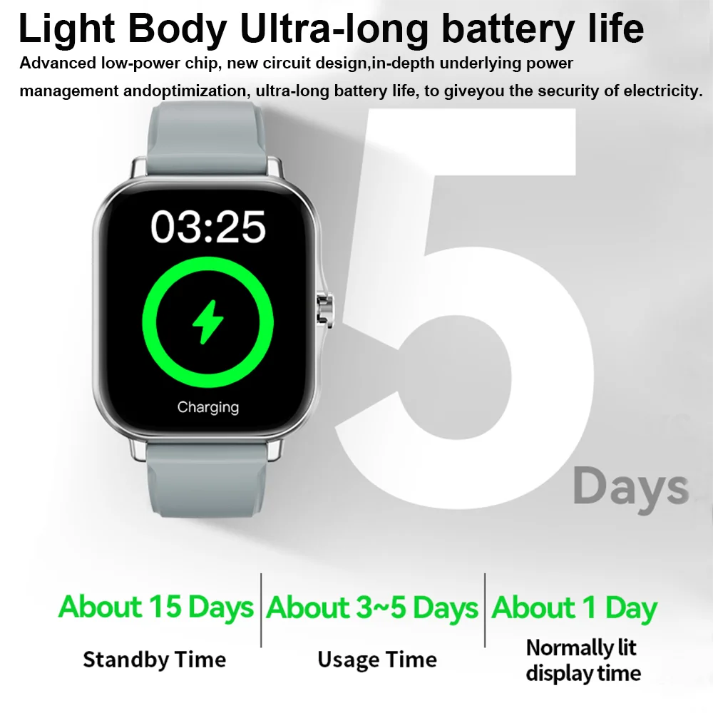 2025 Smartwatch هاتف أندرويد 1.44 بوصة HD شاشة بلوتوث دعوة الدم الأكسجين/مراقبة الضغط ساعة ذكية النساء الرجال هدية