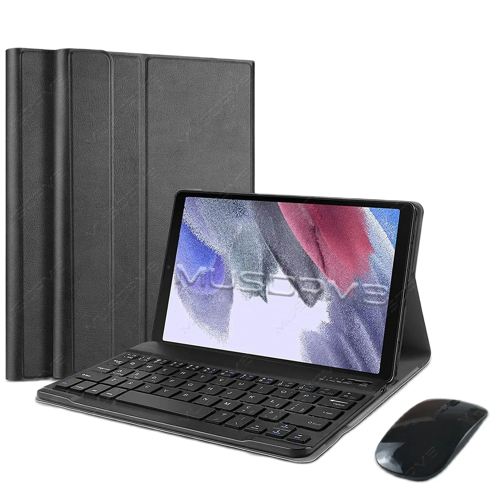 

Магнитный чехол для Samsung Tab A7 Lite 8,7 2021, Съемная Беспроводная клавиатура с русской испанской португальской раскладкой