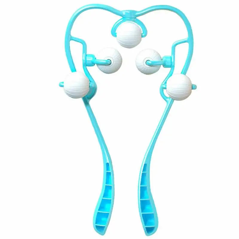 Neck Roller Massager Tool Neck Massager With 5 Balls Massage Point Neck Massager Roller Shoulder Handheld Massager For Tissue