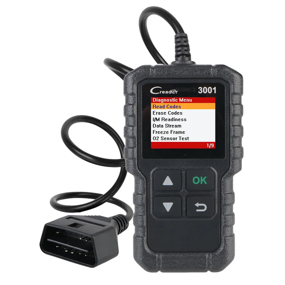 Auto Scan Diagnostic Tool CR3001 OBD2 Scanner Multilingual Support Full OBD2 Functions PK ELM327 V1.5 Icar2 Code X431