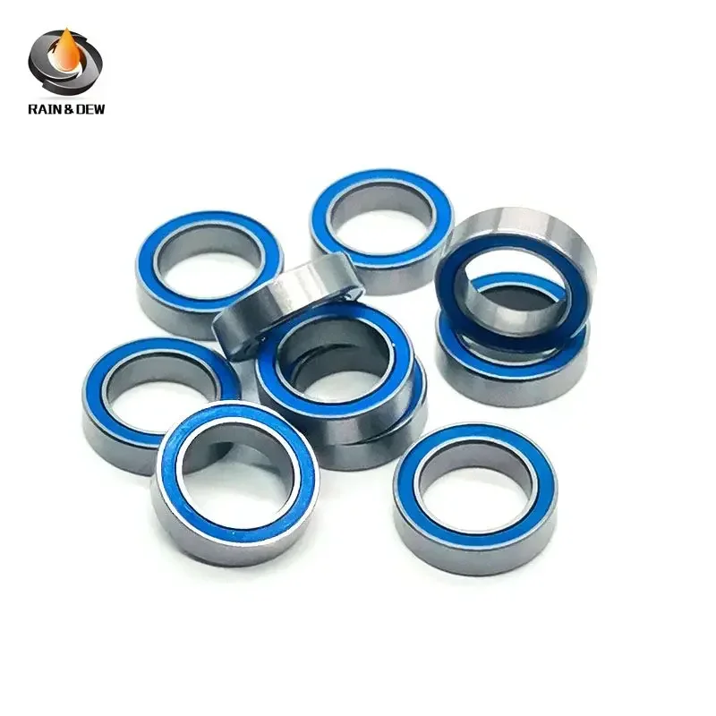 5PCS MR128RS Ball Bearings 8x12x3.5 mm ABEC-7 Hobby Electric RC Car Truck MR128RS 2RS Bearing MR128-2RS Blue Sealed