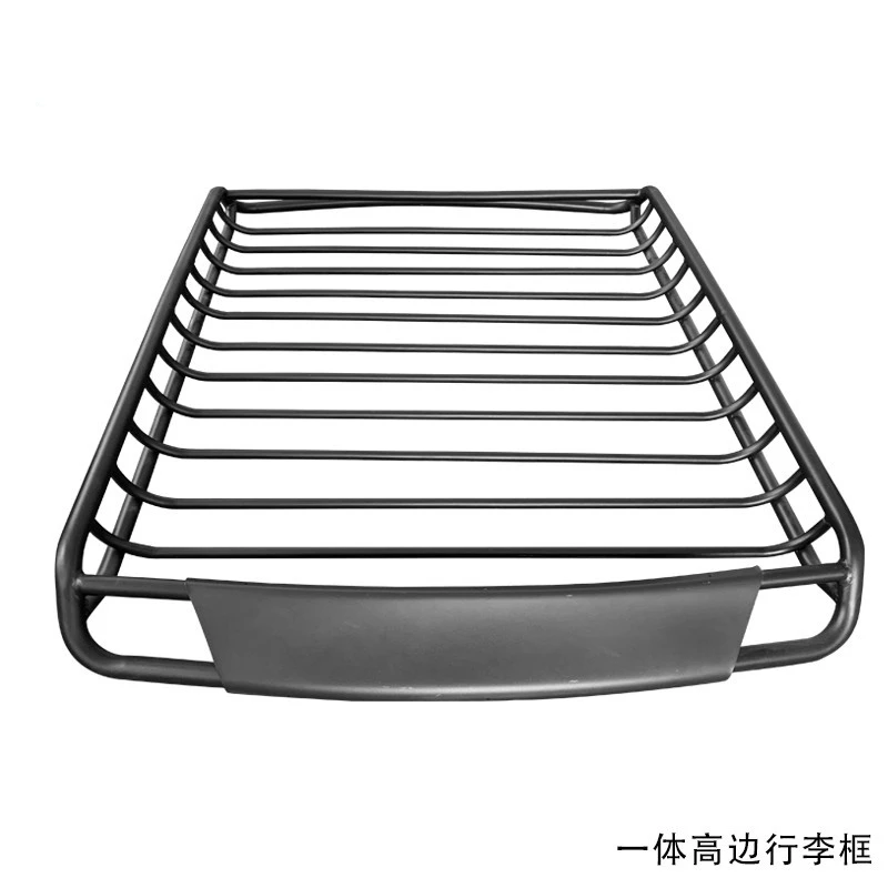 120X105CM Roof Iron Luggage Rack 134X105CM Black Car Luggage Frame